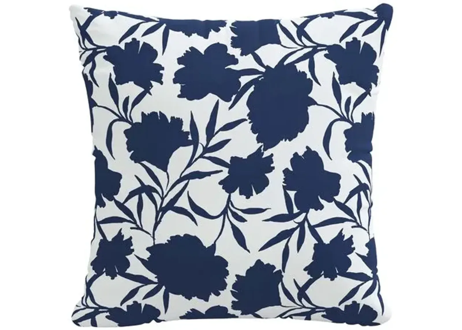 Garden Floral Outdoor Pillow - Handcrafted