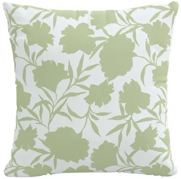 Garden Floral Outdoor Pillow