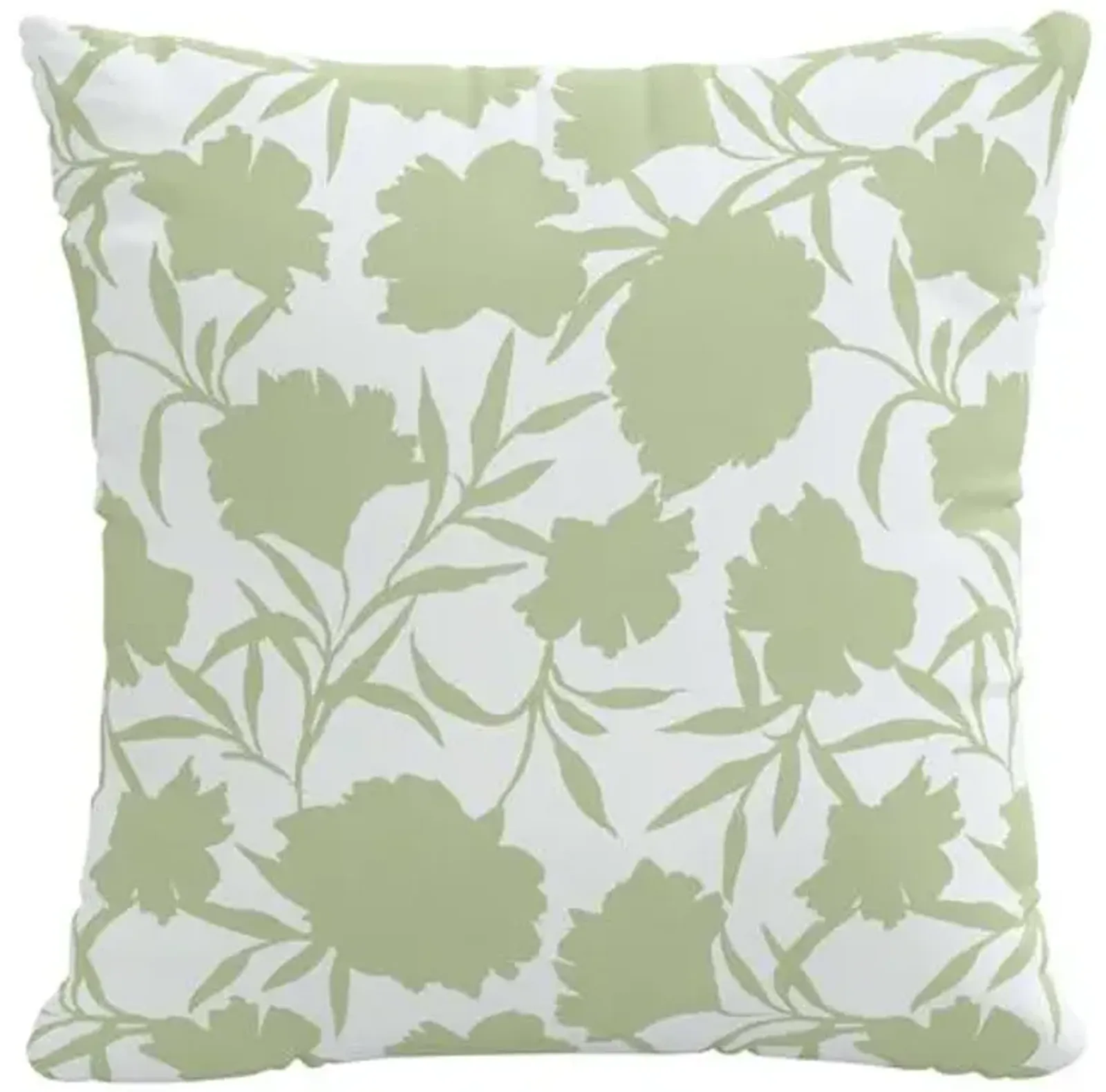 Garden Floral Outdoor Pillow - Handcrafted