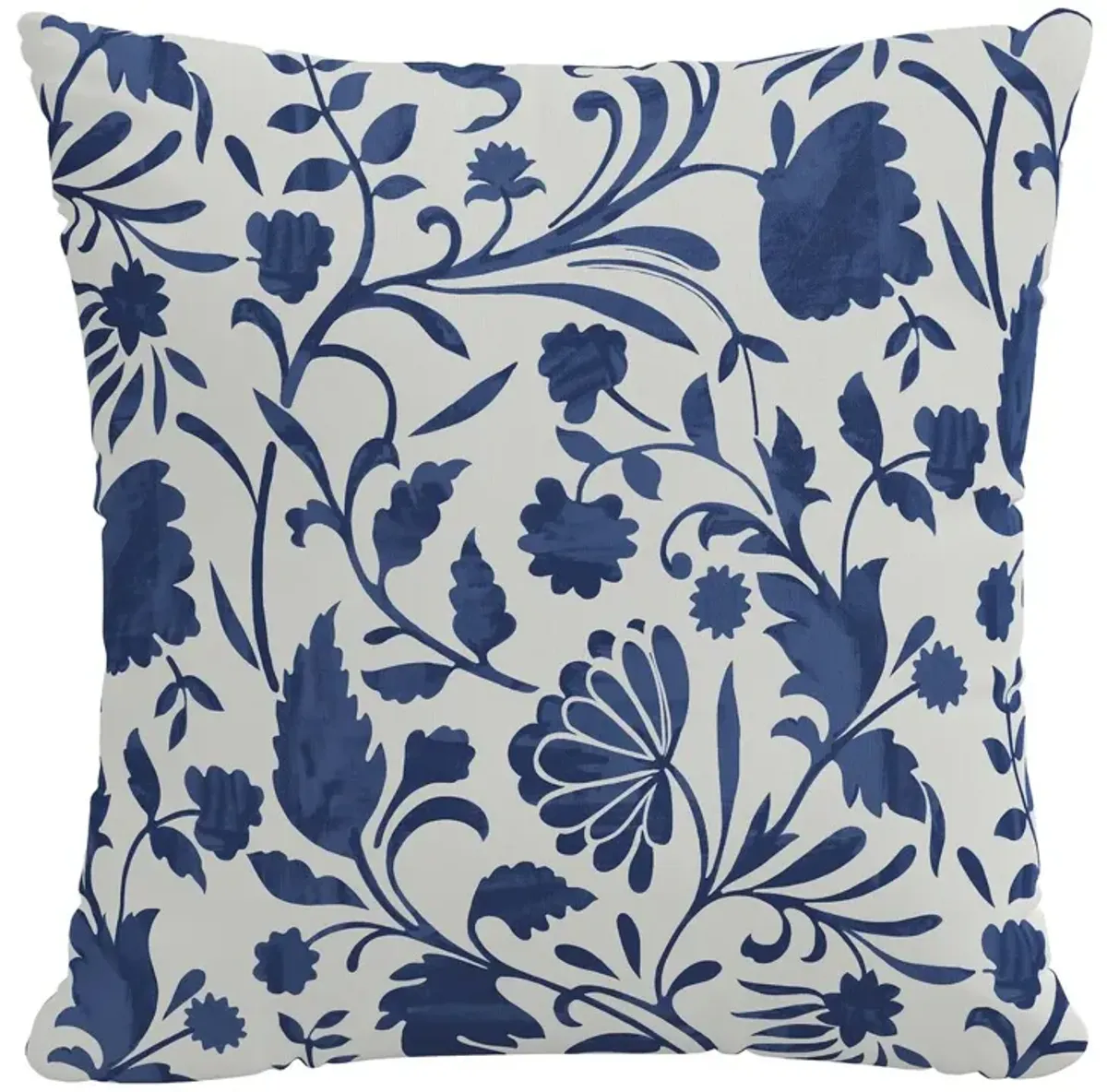 Vine Floral Outdoor Pillow