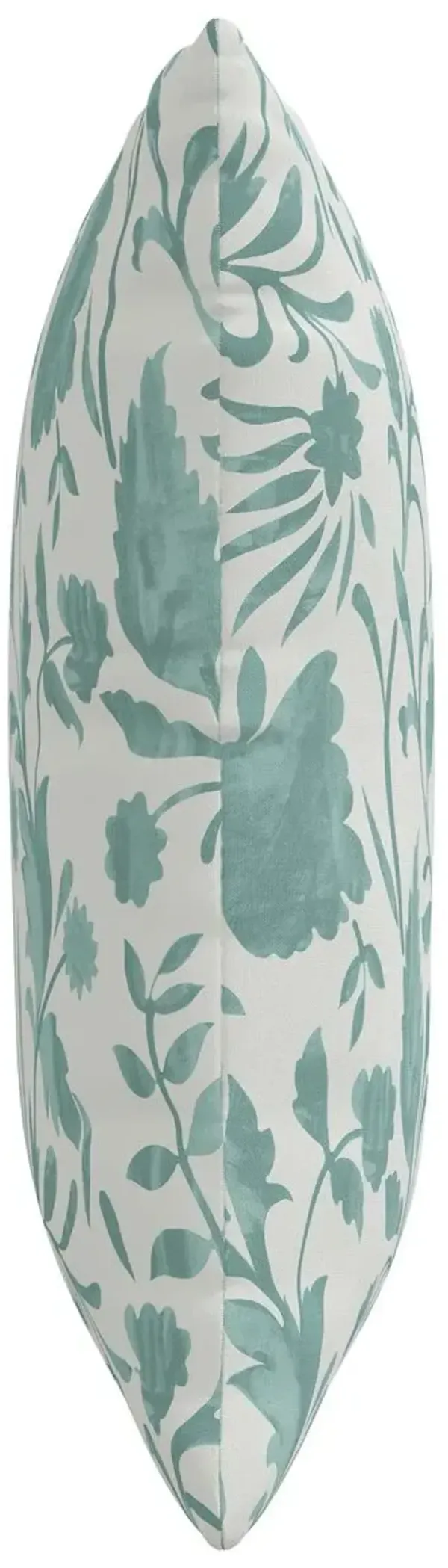 Vine Floral Outdoor Pillow