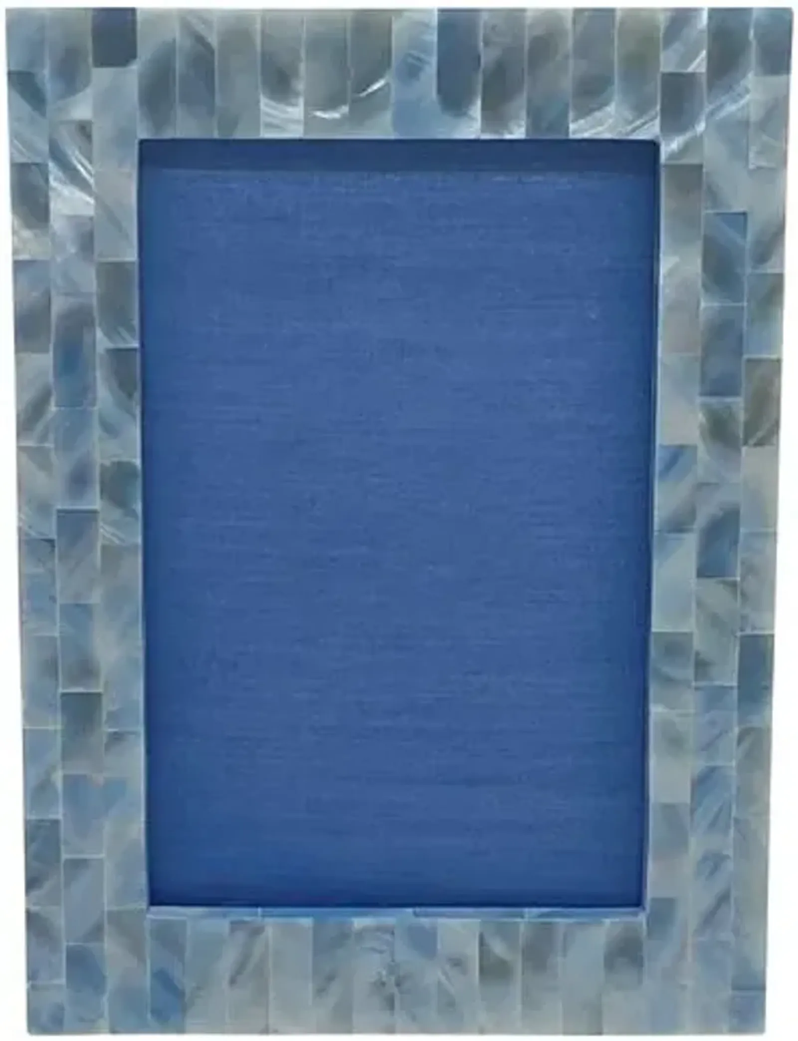 Mother-of-Pearl Picture Frame - Blue