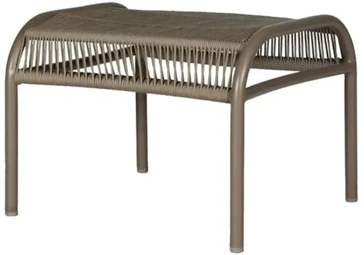 Loop Outdoor Footstool - Taupe - Vincent Sheppard - Brown