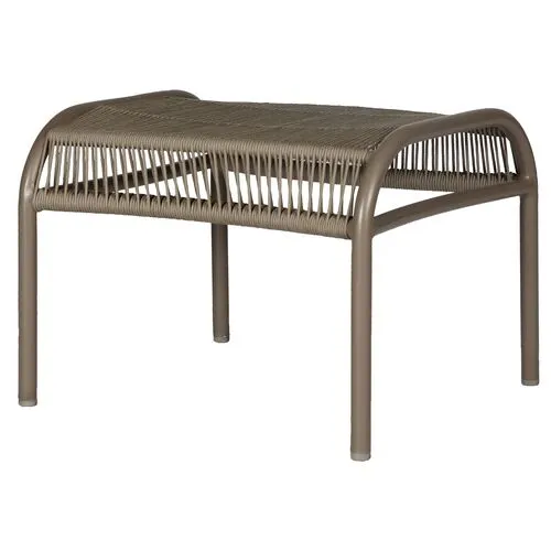 Loop Outdoor Footstool - Taupe - Vincent Sheppard - Brown