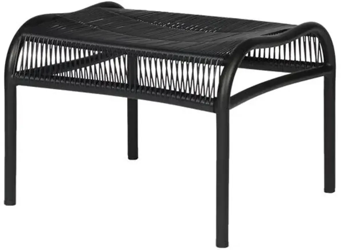 Loop Outdoor Footstool - Black - Vincent Sheppard