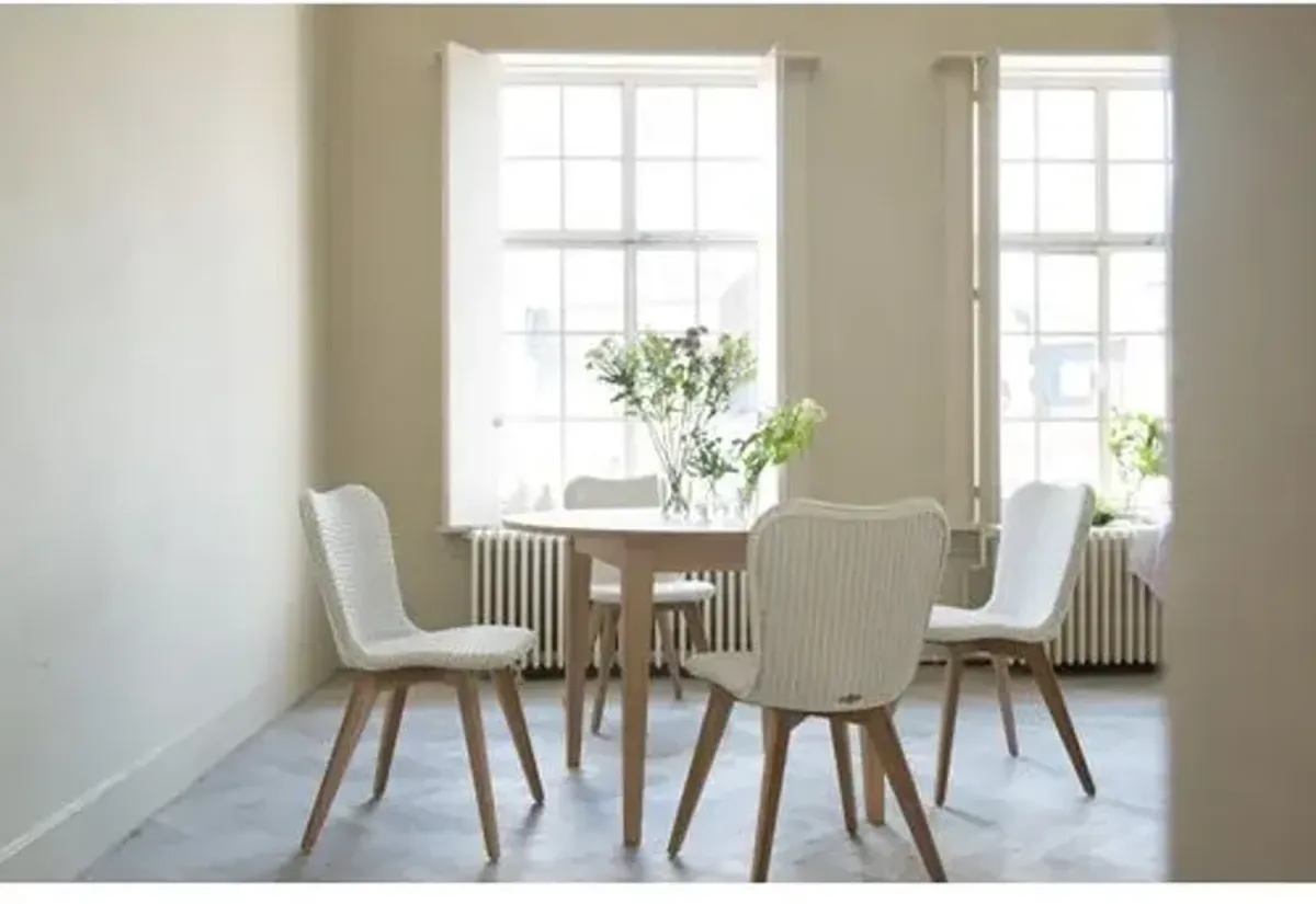 Lily Dining Chair - Oak/White - Vincent Sheppard