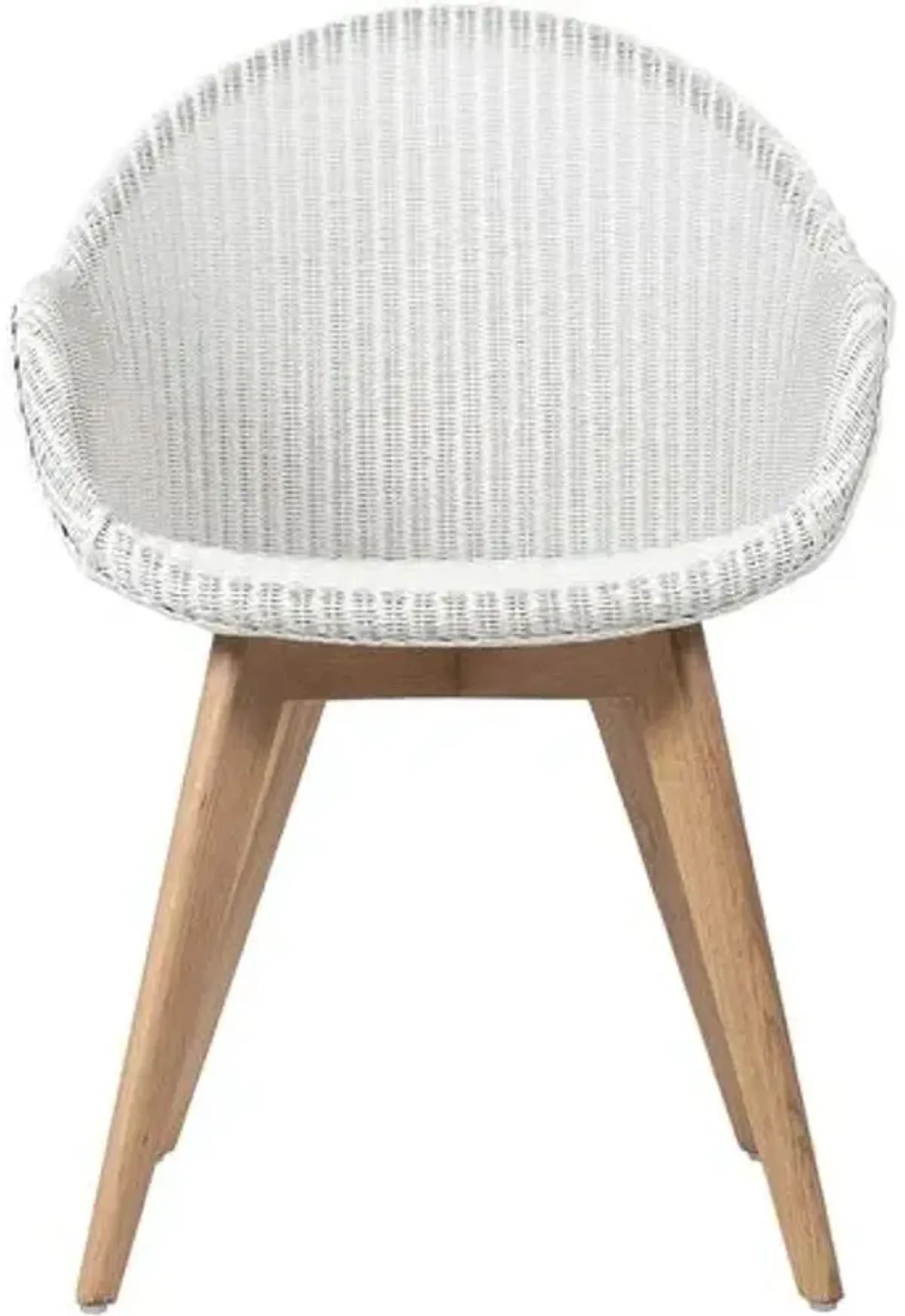 Avril Highback Dining Chair - Oak/White - Vincent Sheppard