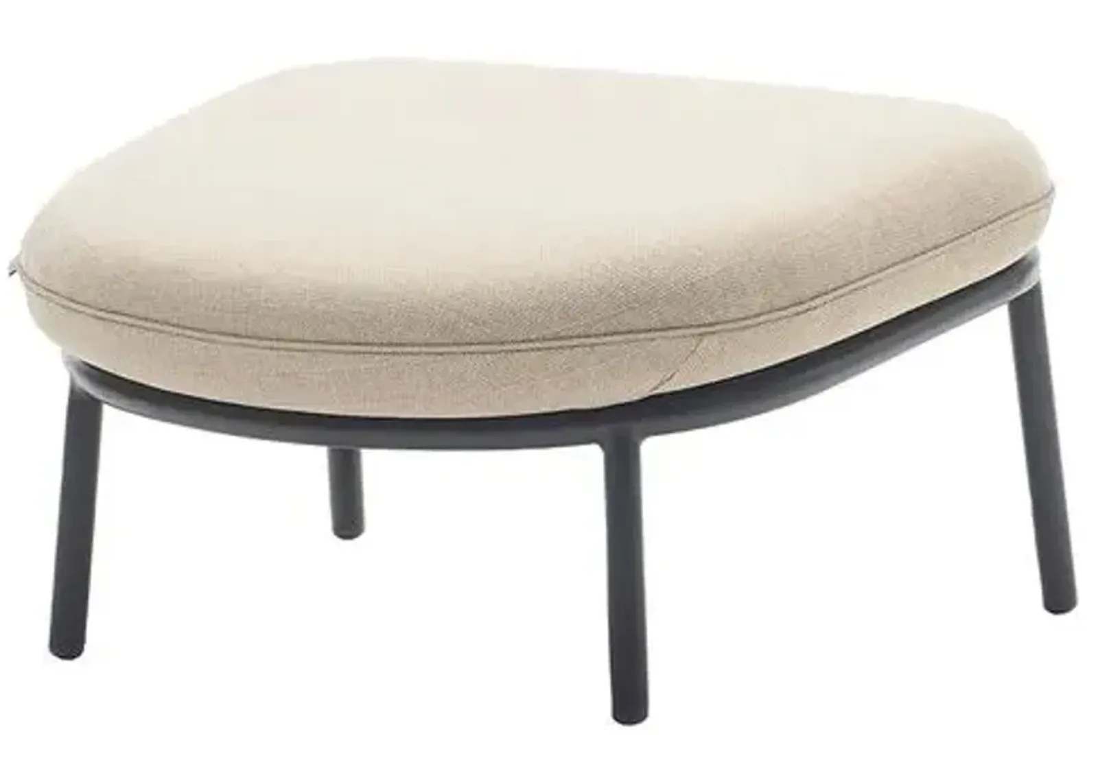 Kodo Outdoor Footstool - Gray/Almond - Vincent Sheppard - Beige