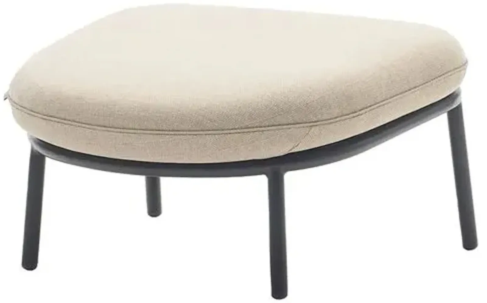 Kodo Outdoor Footstool - Gray/Almond - Vincent Sheppard - Beige