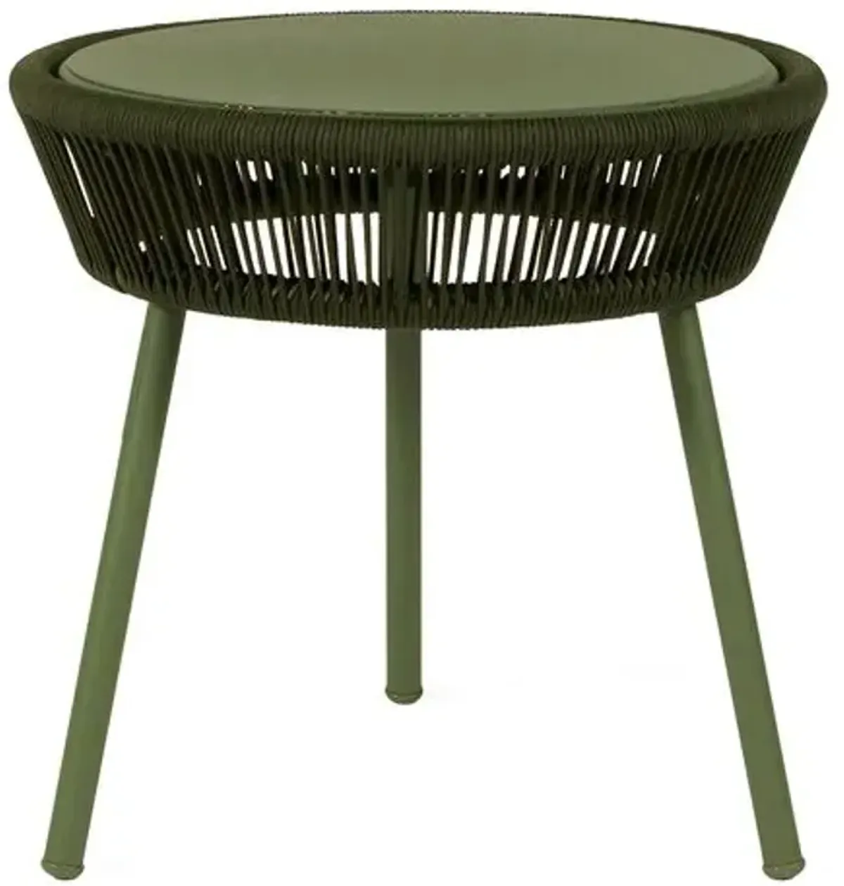 Loop Outdoor Side Table - Moss - Vincent Sheppard - Green