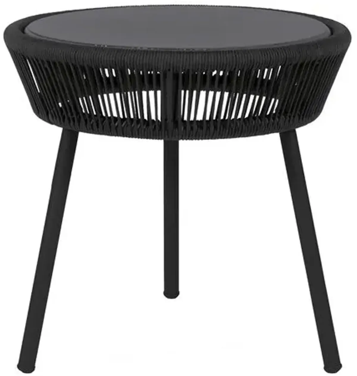 Loop Outdoor Side Table - Black - Vincent Sheppard