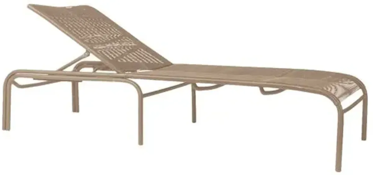 Loop Outdoor Chaise Lounge - Taupe - Vincent Sheppard - Comfortable, Sturdy, Stylish