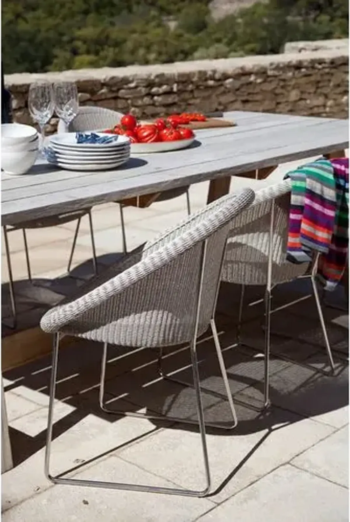 Gipsy Outdoor Dining Chair - Old Lace - Vincent Sheppard - Ivory