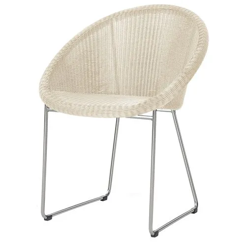 Gipsy Outdoor Dining Chair - Old Lace - Vincent Sheppard - Ivory