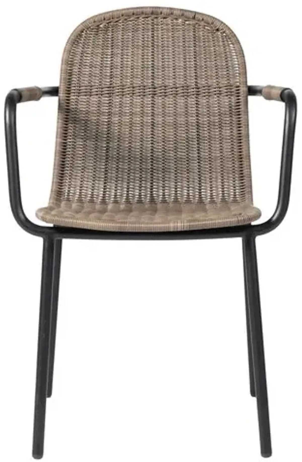 Wicked Outdoor Dining Chair - Taupe - Vincent Sheppard - Brown