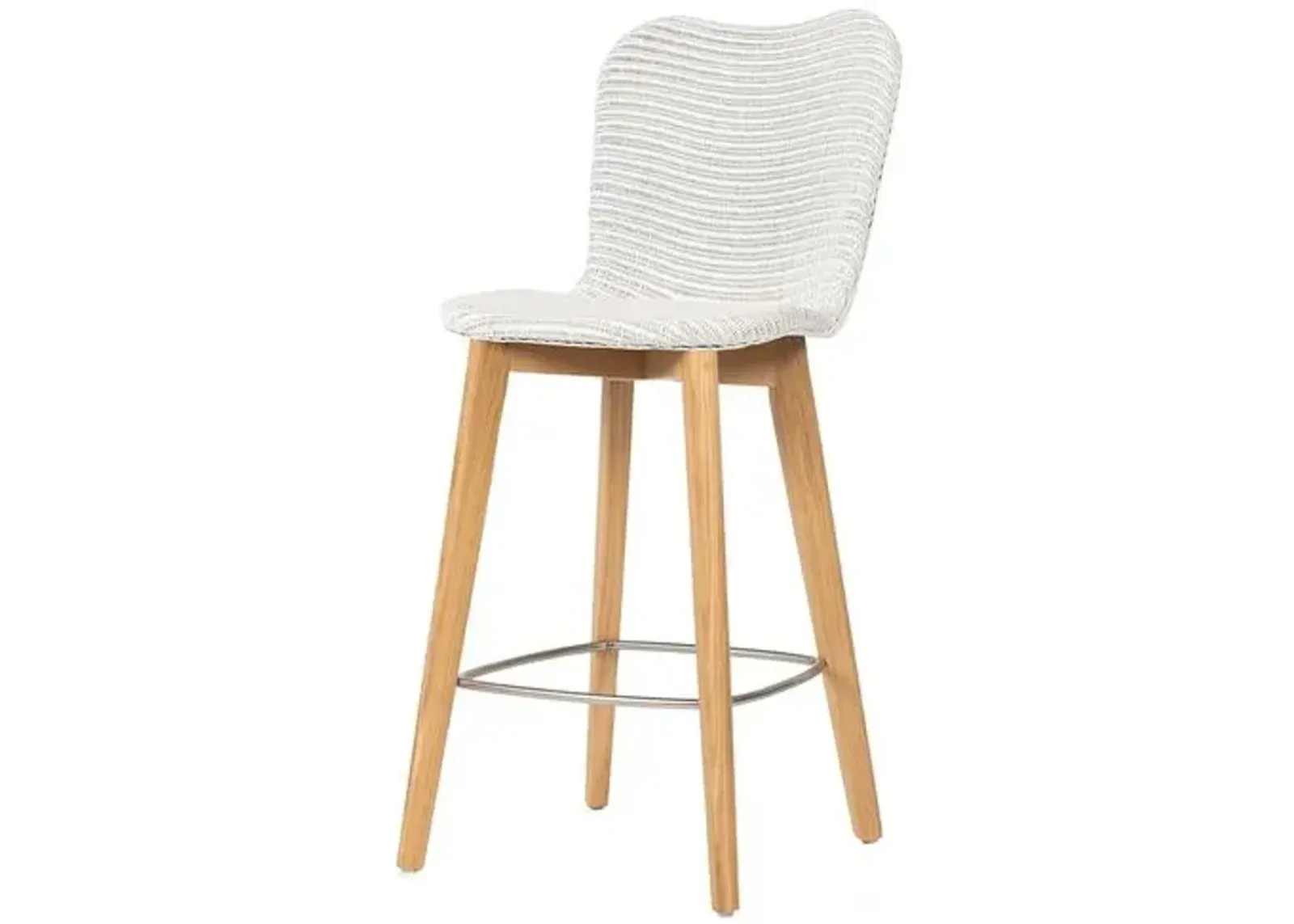 Lily Counter Stool - Oak/White - Vincent Sheppard