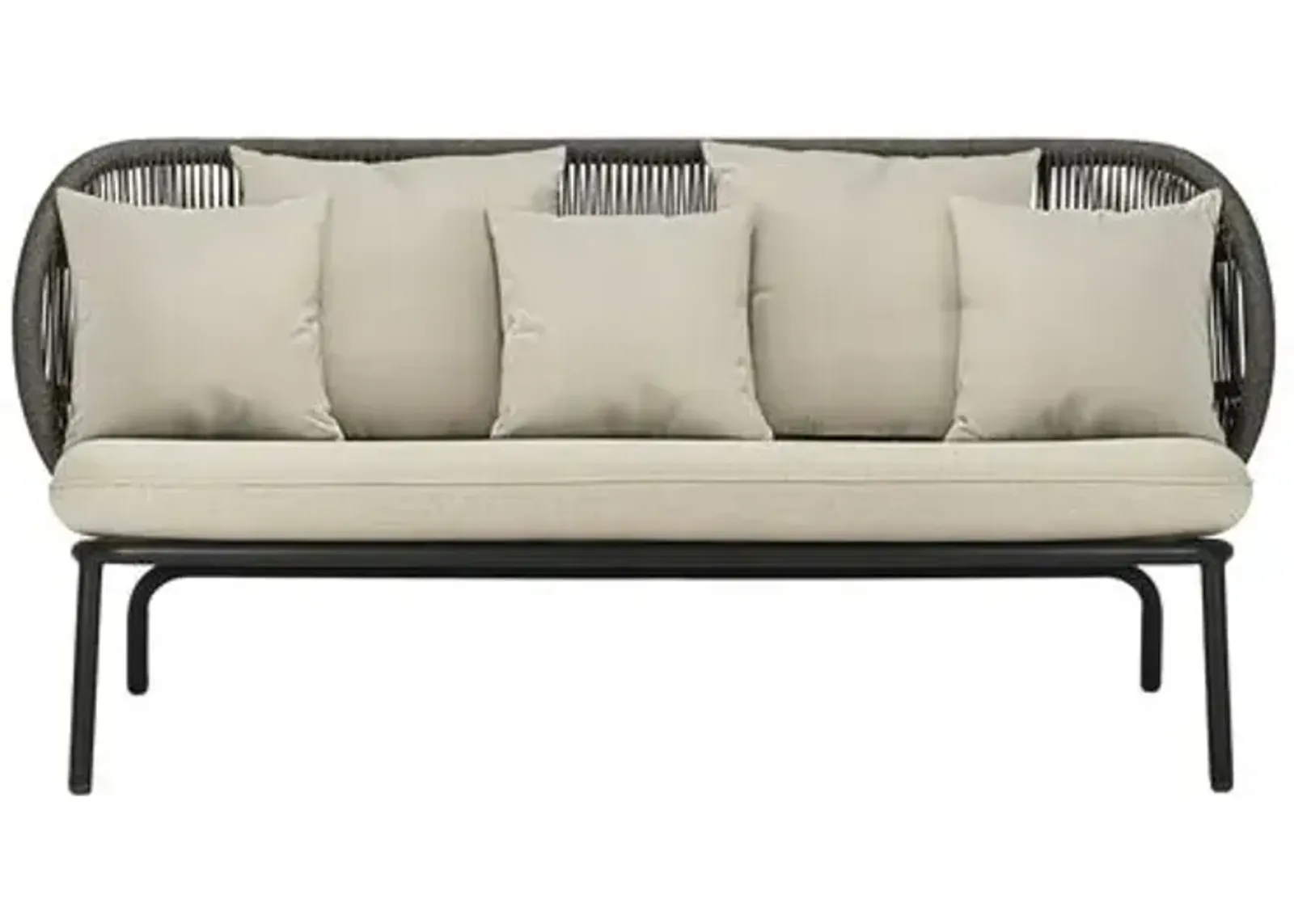 Kodo Outdoor Lounge Sofa - Gray/Almond - Vincent Sheppard