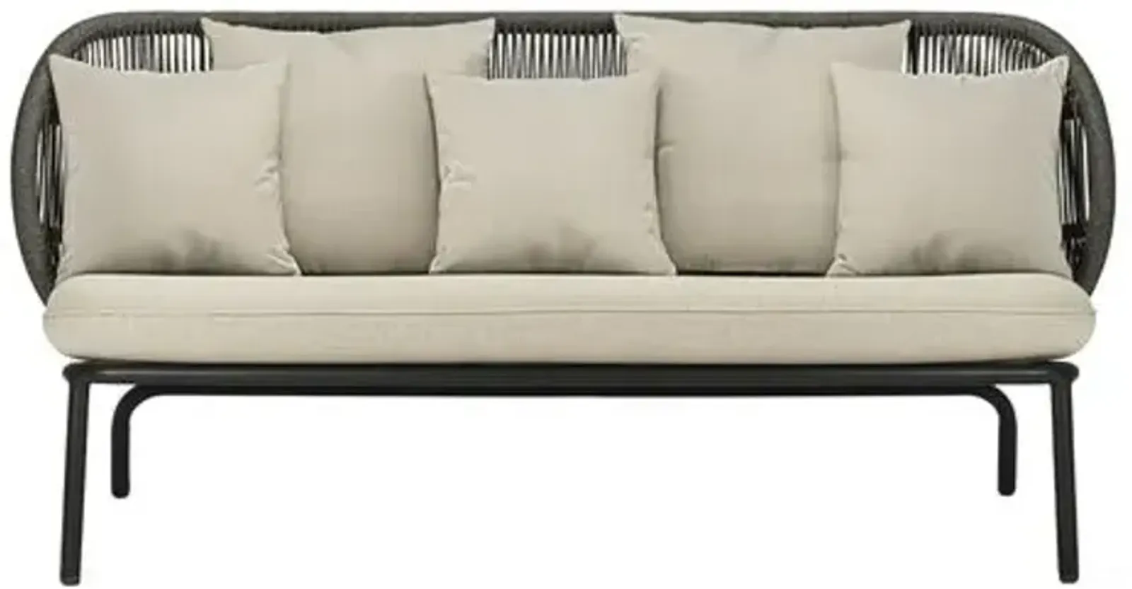 Kodo Outdoor Lounge Sofa - Gray/Almond - Vincent Sheppard