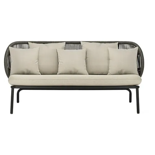 Kodo Outdoor Lounge Sofa - Gray/Almond - Vincent Sheppard