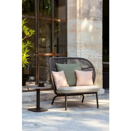 Kodo Outdoor Cocoon Chair - Gray/Almond - Vincent Sheppard - Beige