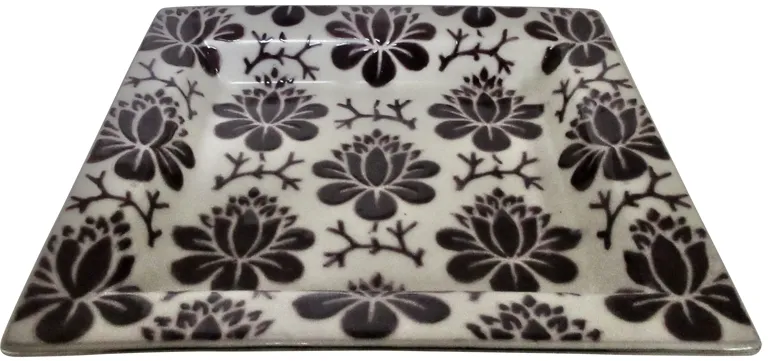 Enameled Porcelain Tray - The Emporium Ltd. - Purple