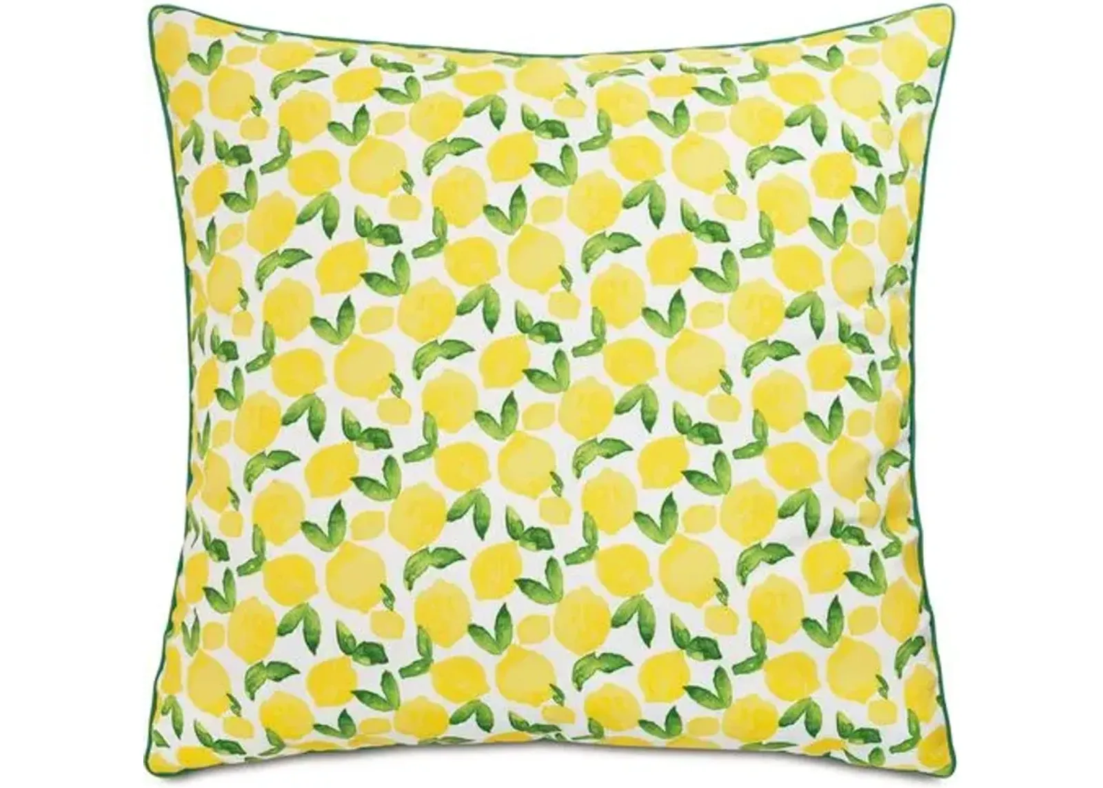 Benita 36x36 Outdoor Floor Pillow - Lemons