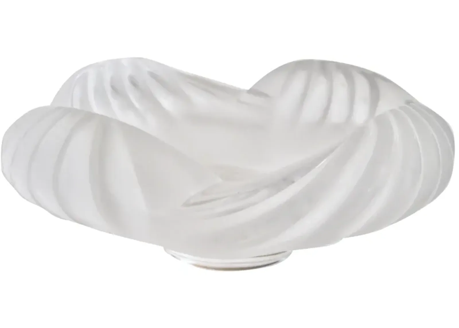 Lalique French Crystal Art Deco Bowl - The Emporium Ltd. - Clear