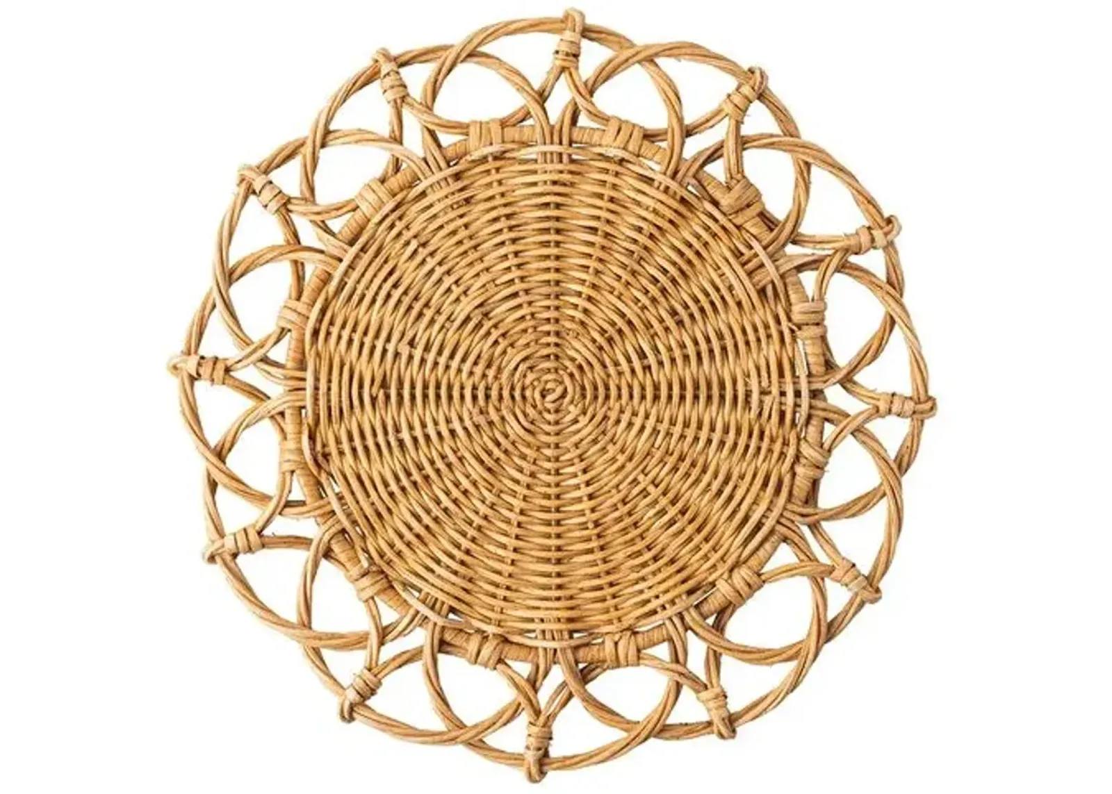 Provence Rattan Place Mat - Natural - Juliska - Brown