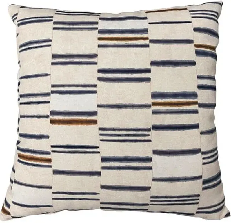 Hartley Indoor/Outdoor 20x20 Pillow - Stripe - Kim Salmela