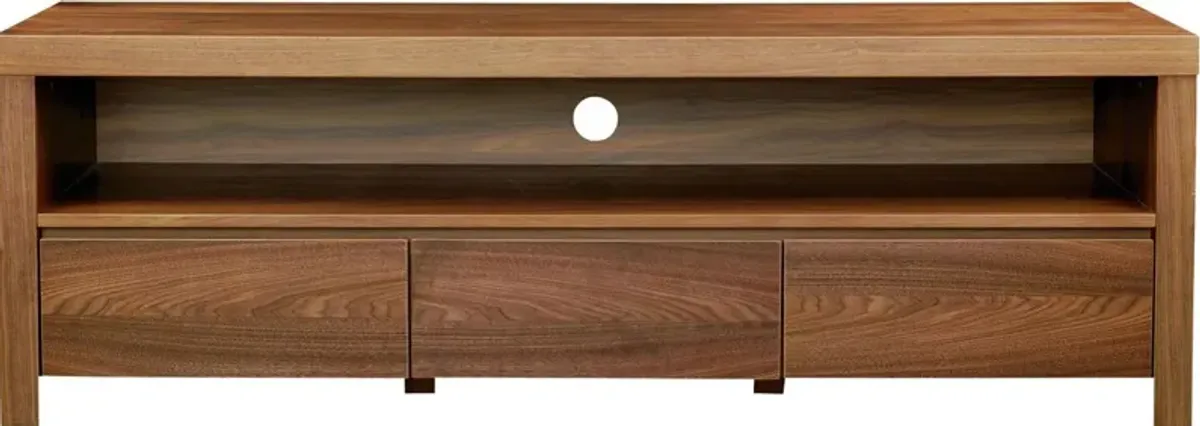 Rey Media Stand, Walnut