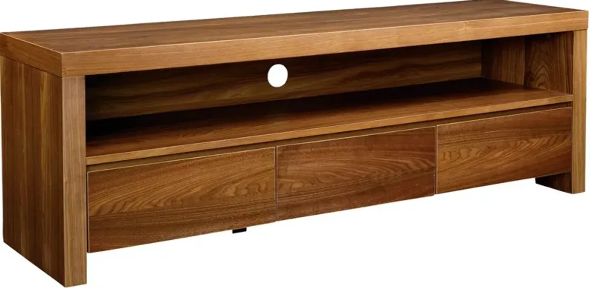 Rey Media Stand, Walnut