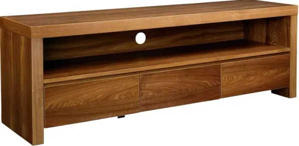 Rey Media Stand, Walnut