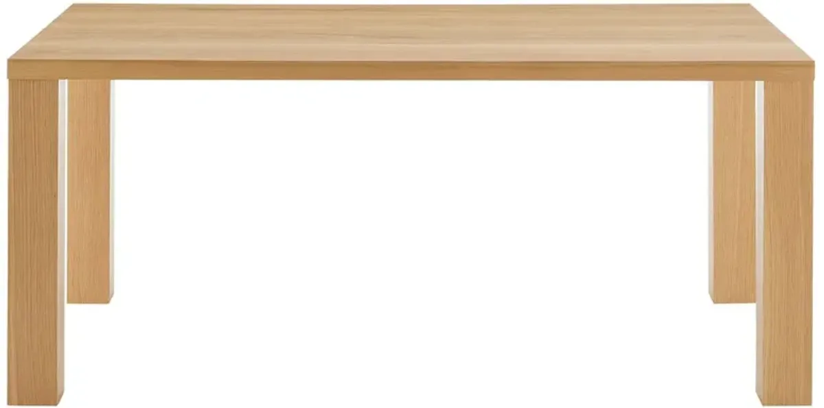 Duke 84" Parsons Dining Table, Oak