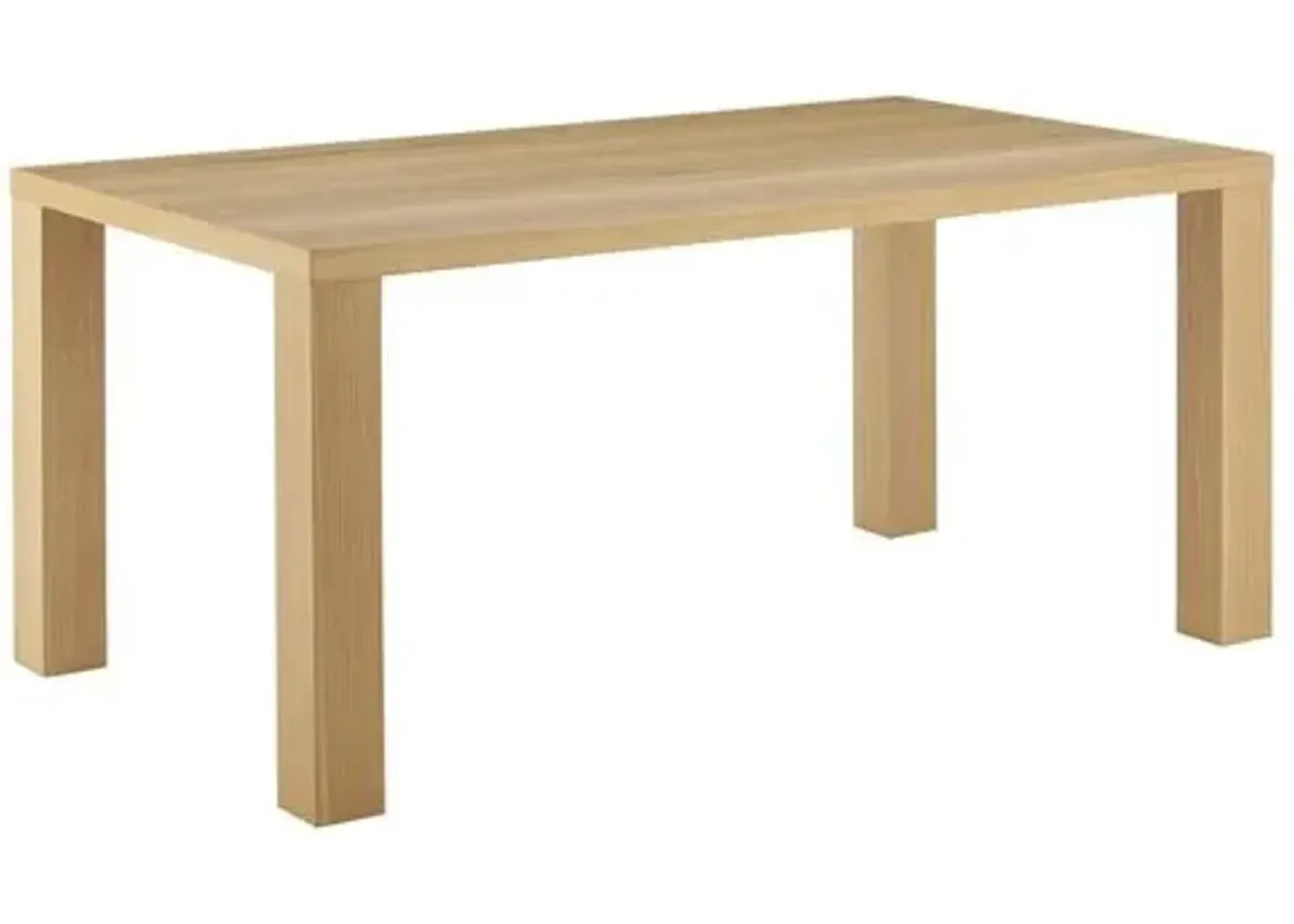 Duke 84" Parsons Dining Table - Oak