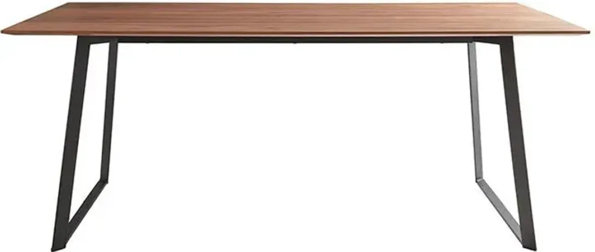 Rey Rectangular Dining Table, Walnut