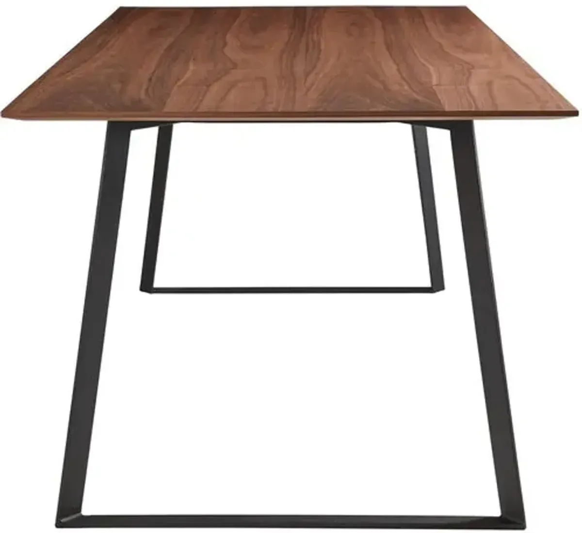 Rey Rectangular Dining Table - Walnut