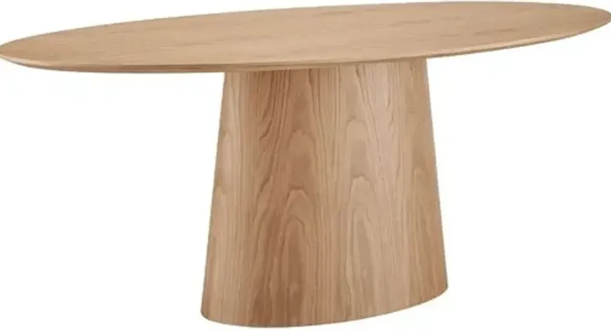 Dexter 79" Oval Dining Table