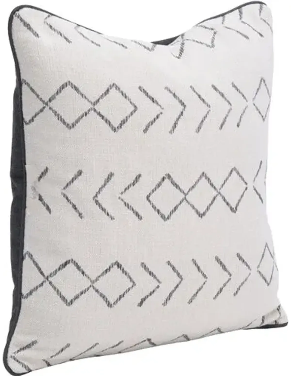 Sedona Outdoor Pillow - Charcoal