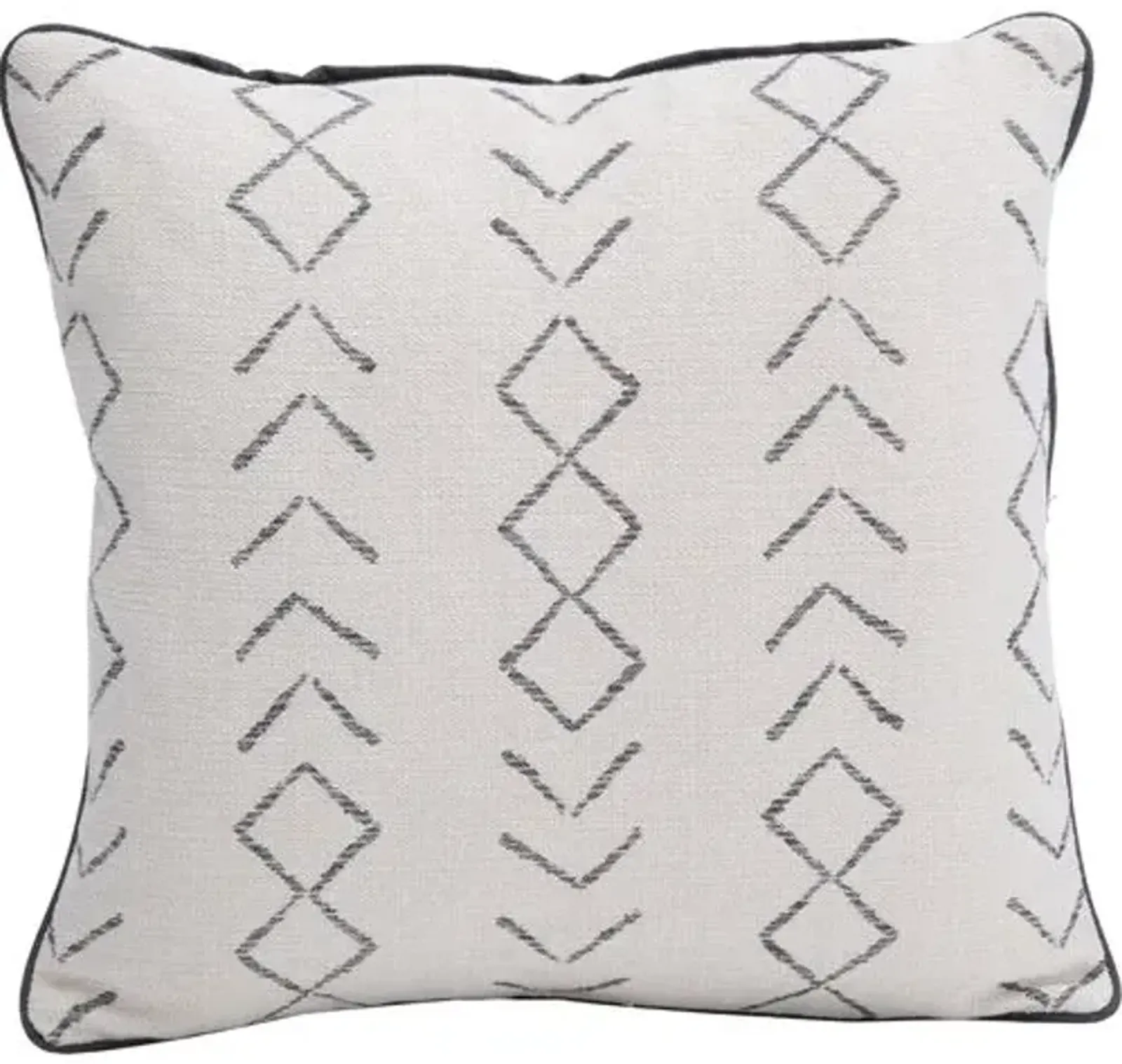 Sedona Outdoor Pillow - Charcoal