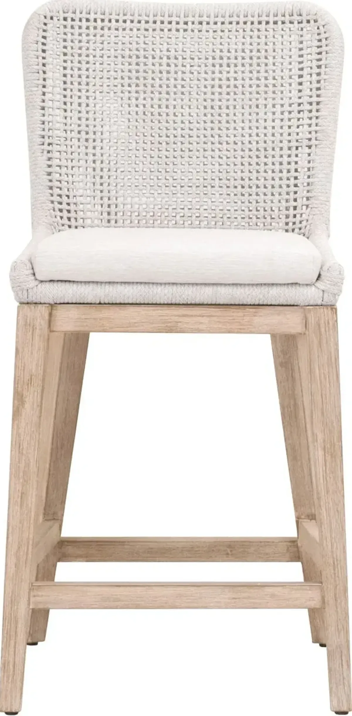 Lace Woven Performance Counter Stool - Gray/Speckled White