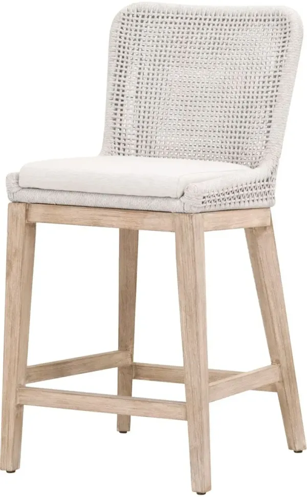 Lace Woven Performance Counter Stool - Gray/Speckled White