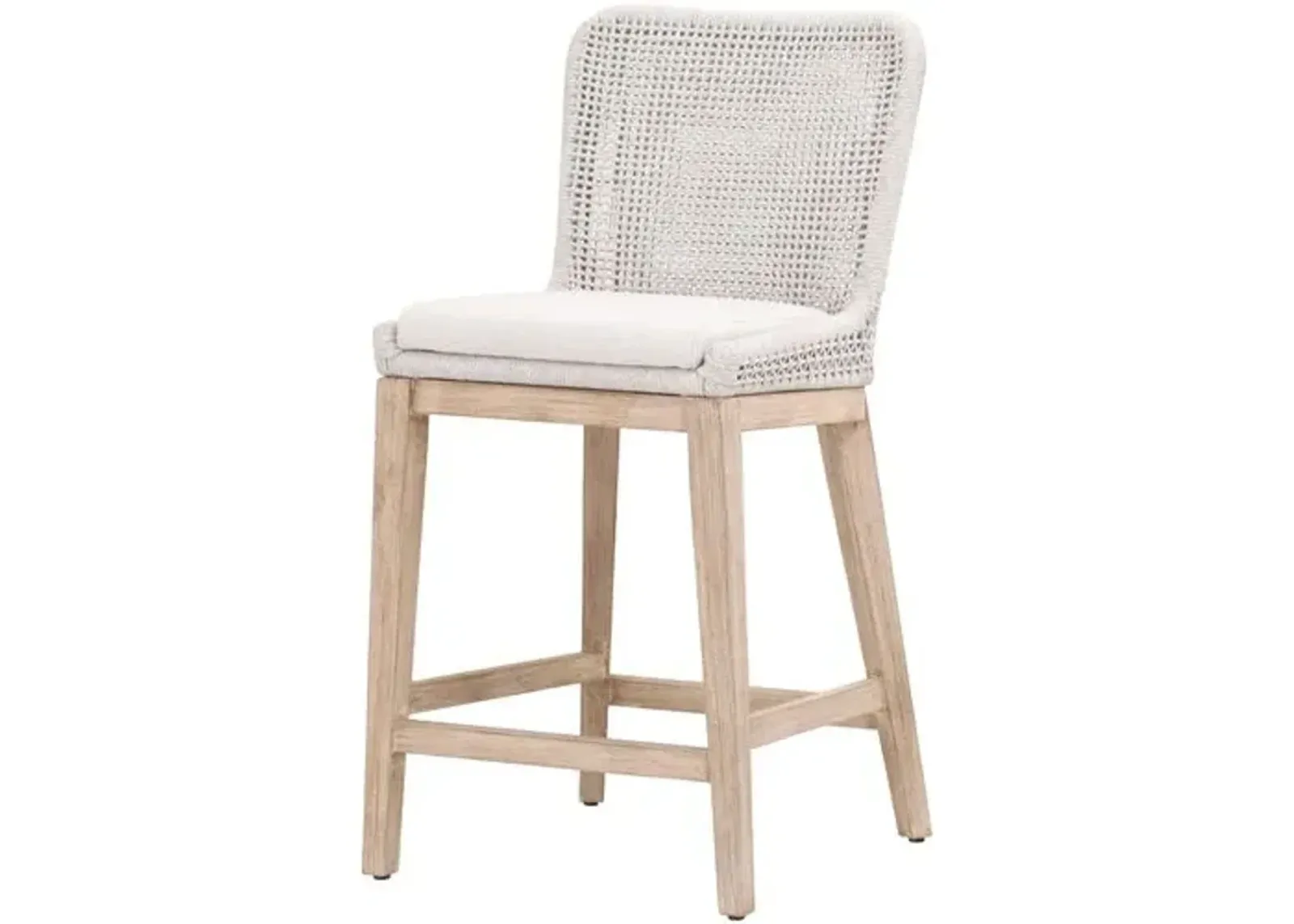 Lace Woven Performance Counter Stool - Gray/Speckled White