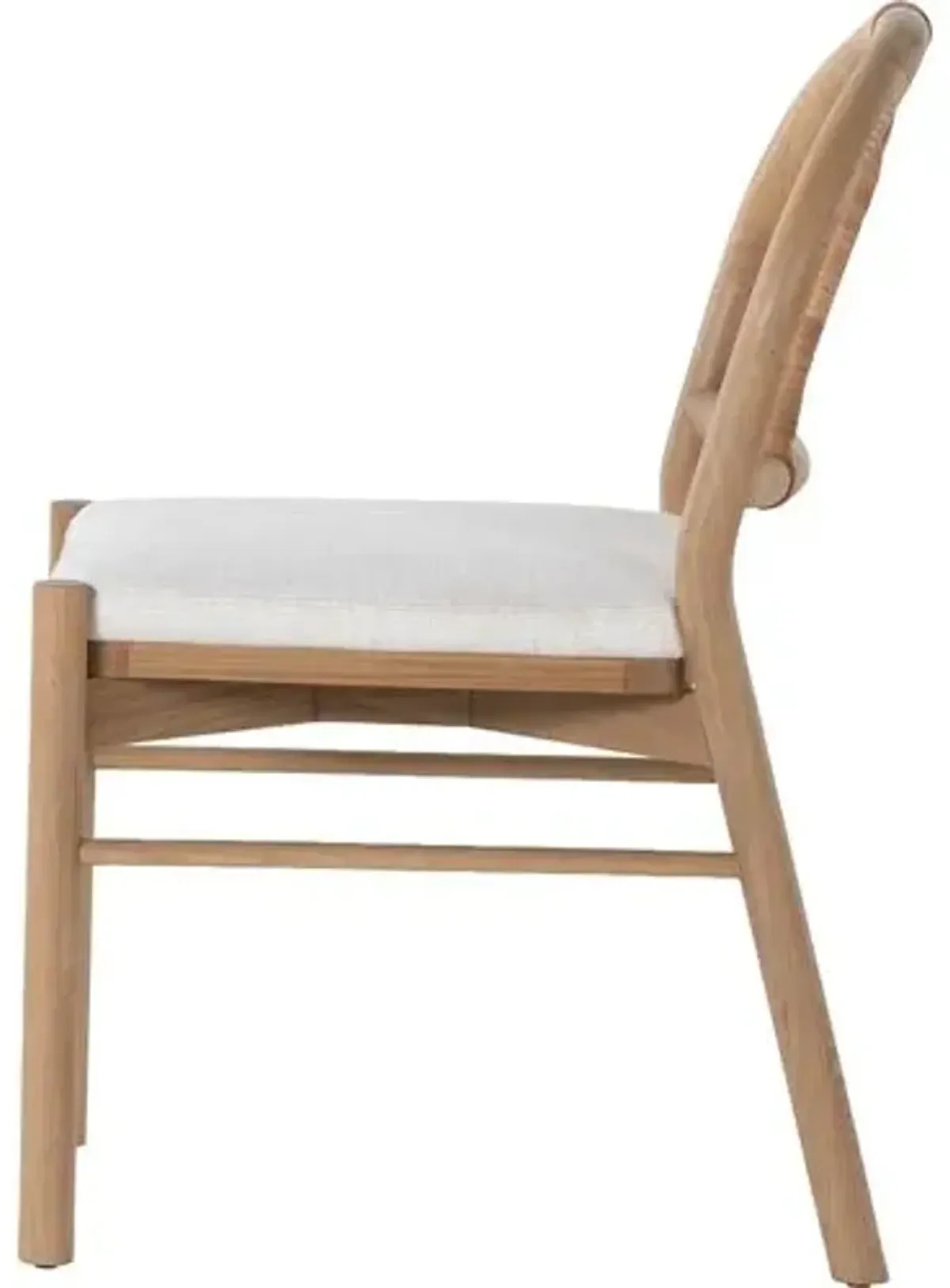 Linden Dining Chair - Natural/Performance Linen - Beige