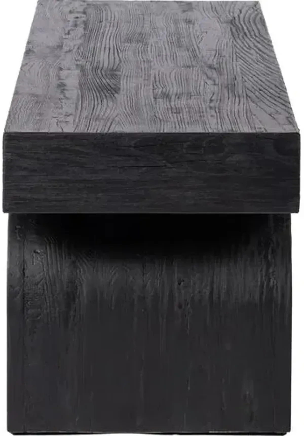 Wyatt Bench - Black Elm