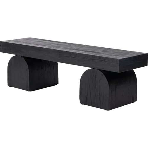 Wyatt Bench - Black Elm