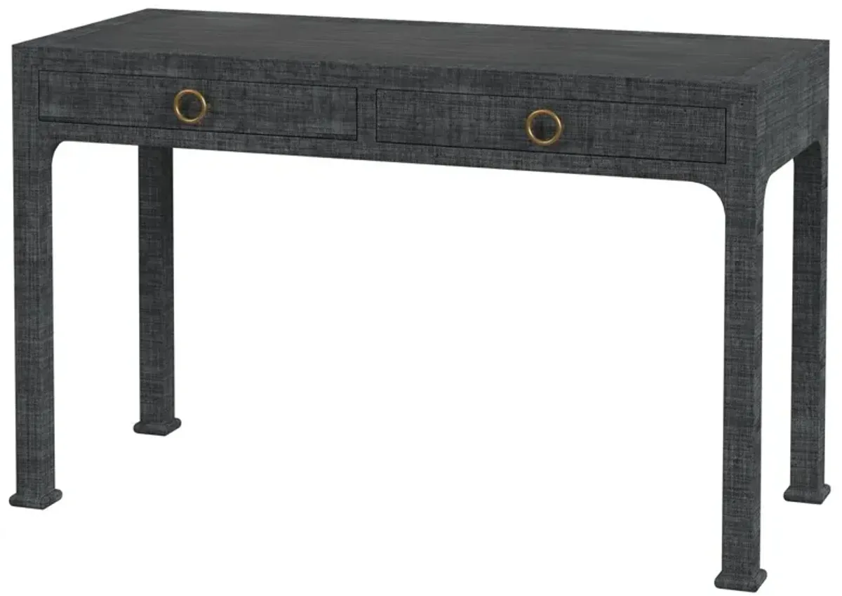 Kos Raffia 2-Drawer Desk