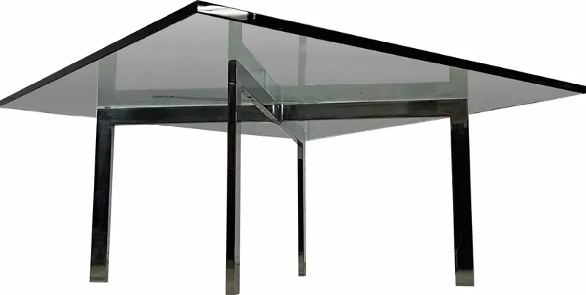 1970s Tugendhat Coffee Table - 2-b-Modern - Clear