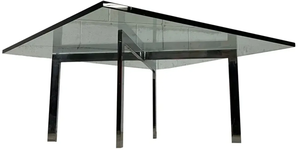 1970s Tugendhat Coffee Table - 2-b-Modern - Clear