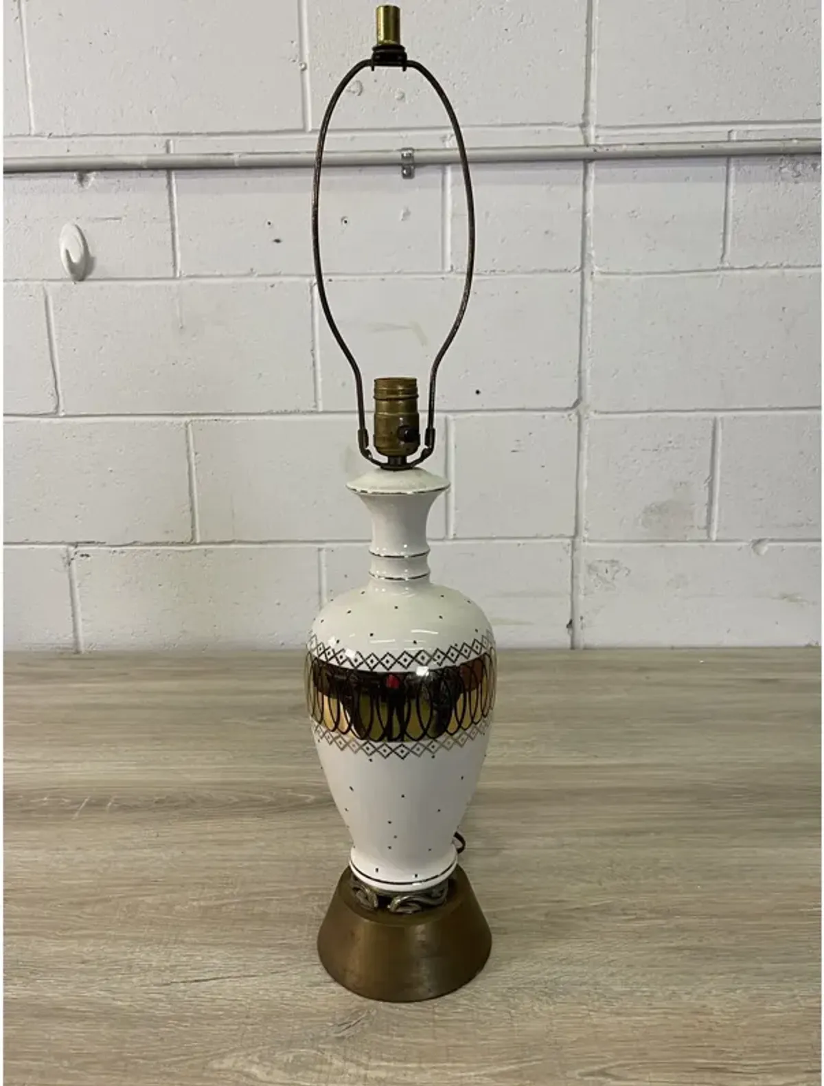 1950s Atomic Style Table Lamp - 2-b-Modern