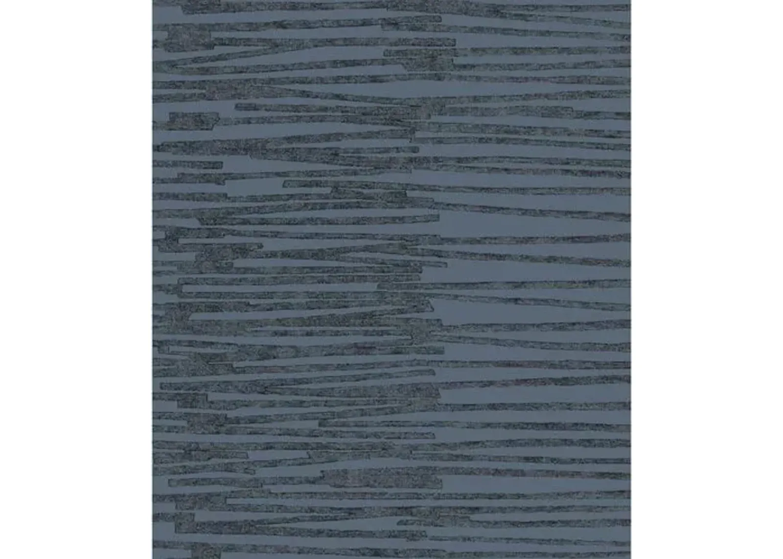 Burundi Thatch Wallpaper - Navy/Silver - Nikki Chu - Blue